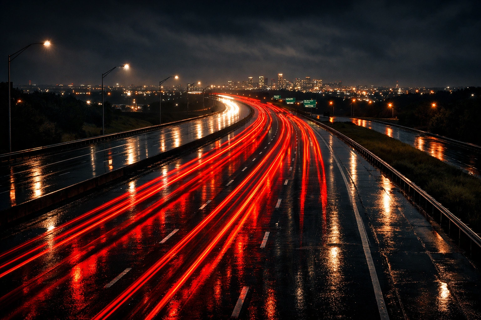 Texas highway near Ellis County where DWI arrests originate